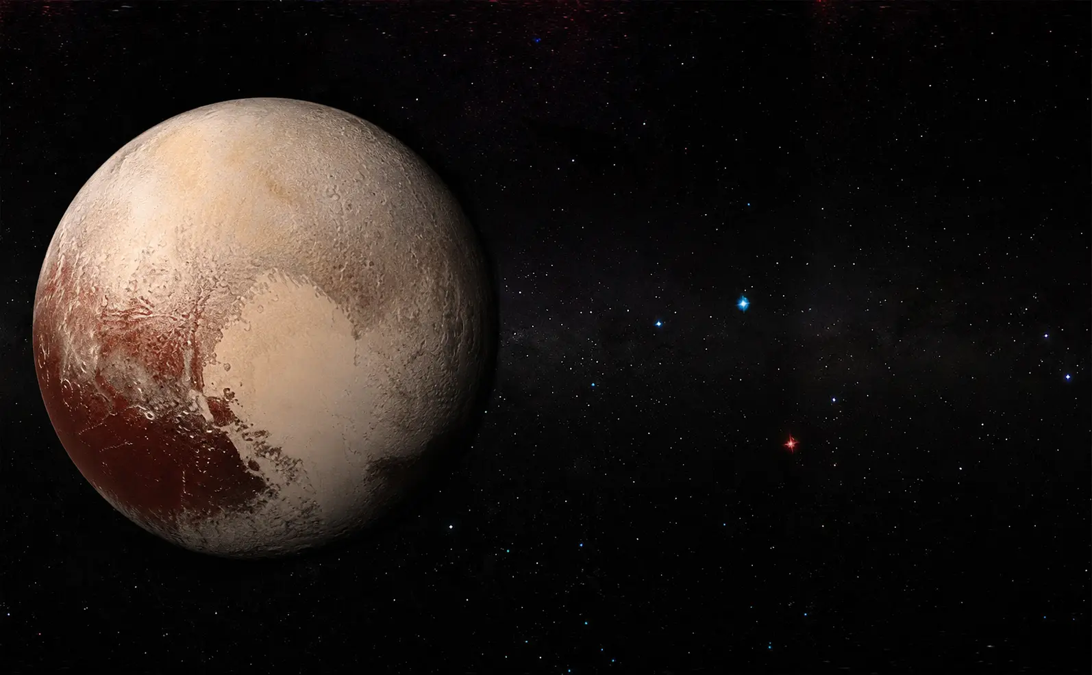 Pluto, a Kuiper Belt dwarf planet